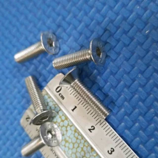 Baut L payung 5x20mm stainless