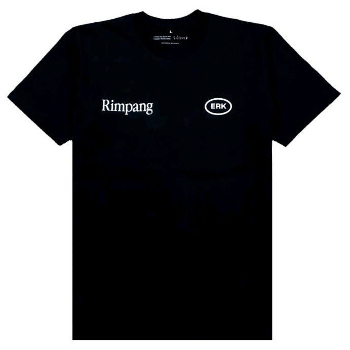 (COD) Tshirt EFEK RUMAH KACA - RIMPANG Hitam | Efek Rumah Kaca Official Merchandise