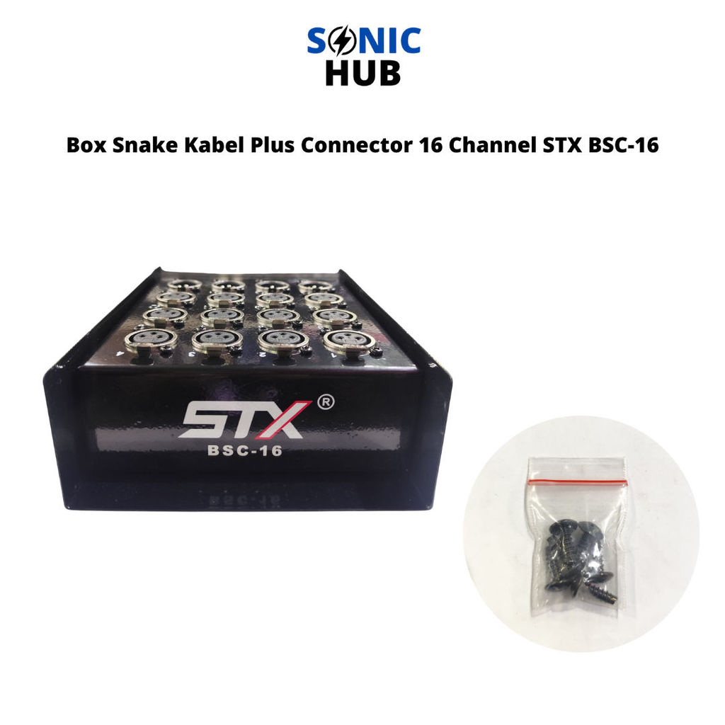 Box Snake Kabel Plus Connector 16 Channel STX BSC-16