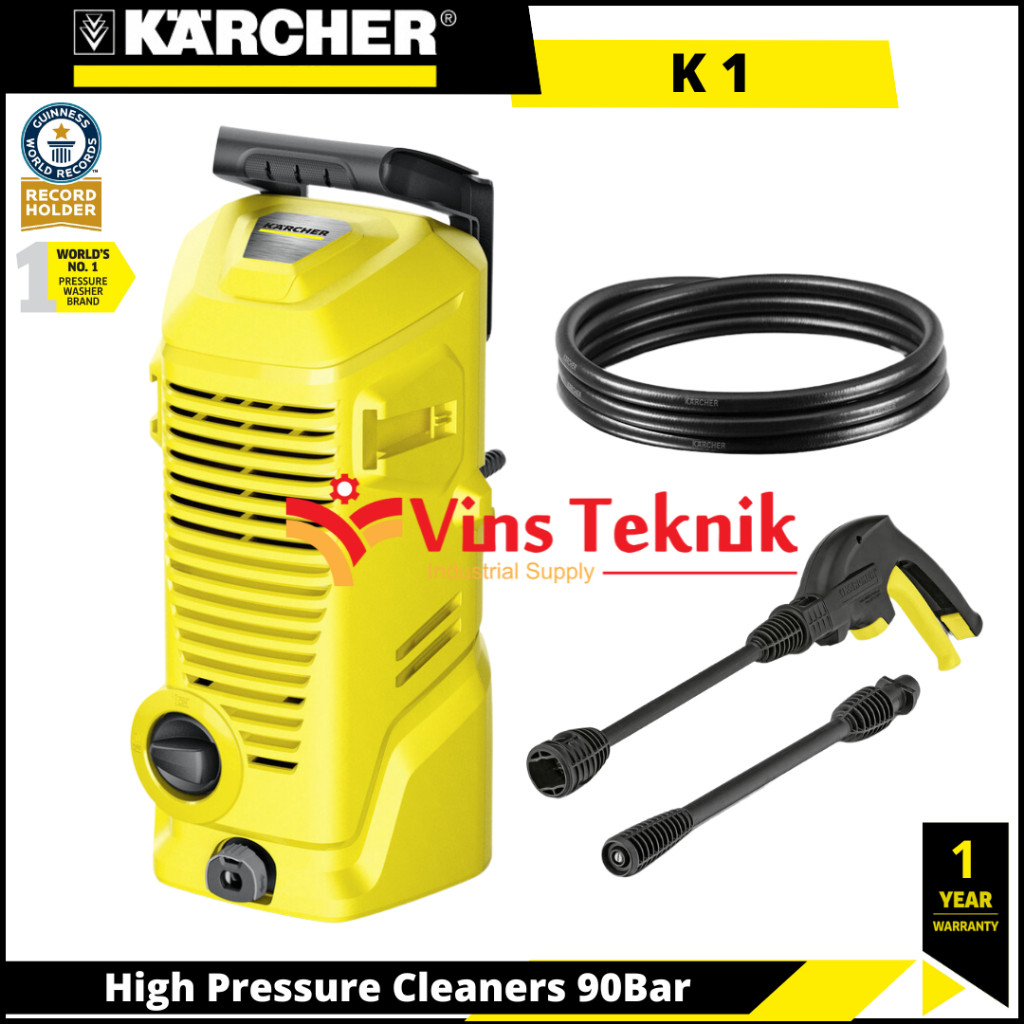 KARCHER K 1 ID  Mesin Cuci Motor Mobil High Pressure Cleaner Jet Cleaner 90Bar K1 K1ID