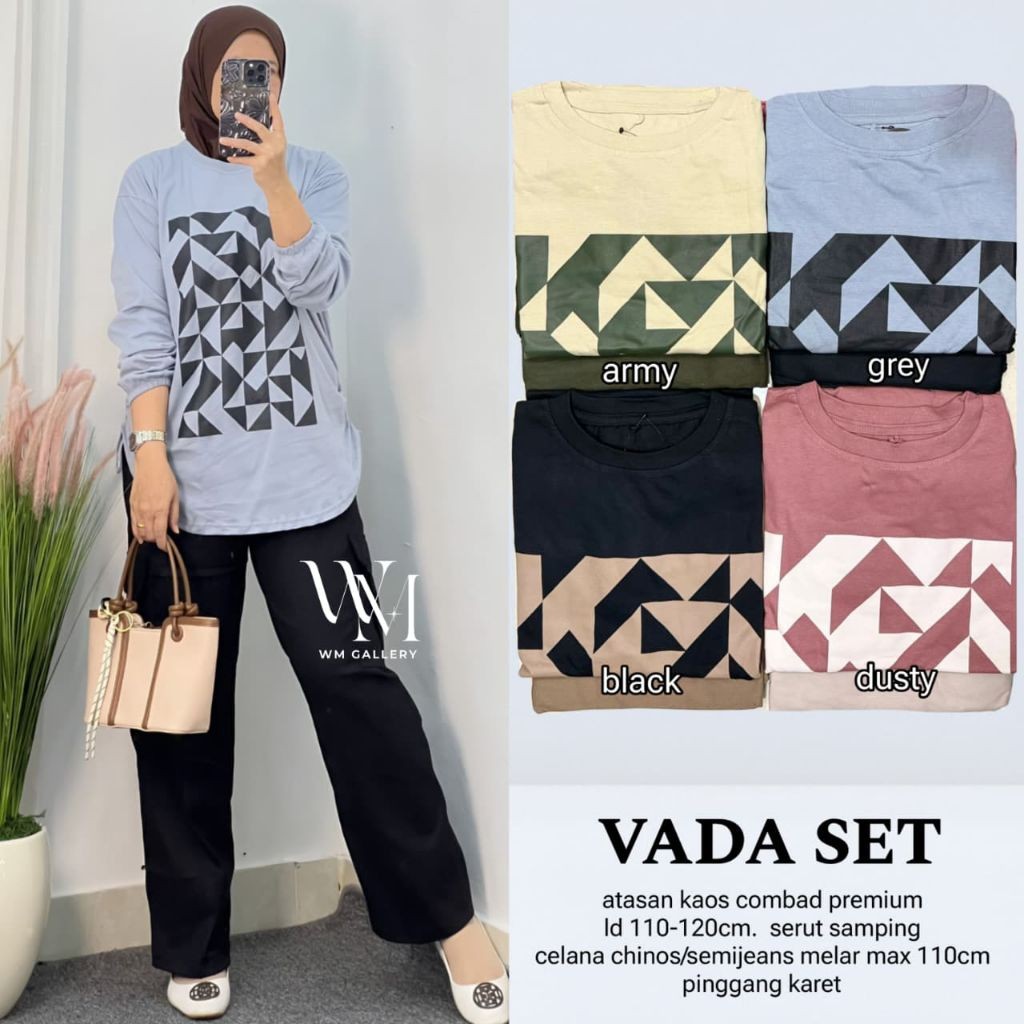 ada grup reseller tanyakan admin alya store VADA SET WM 27 alya store