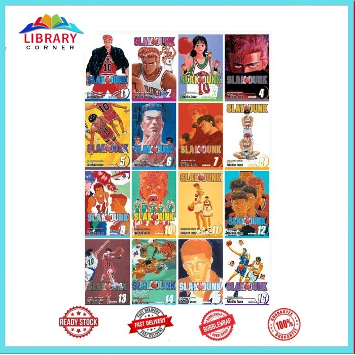 Slam Dunk Manga, 31 Books series (English)