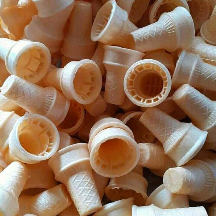 Cone es krim | simping | Contong 300 pcs (diameter 4,3 cm) - -
