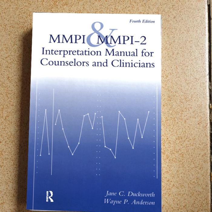 MMPI  MMPI-2 interpretation manual for counselors and clinicians ( Fourth Edition ) by Anderson,  Du