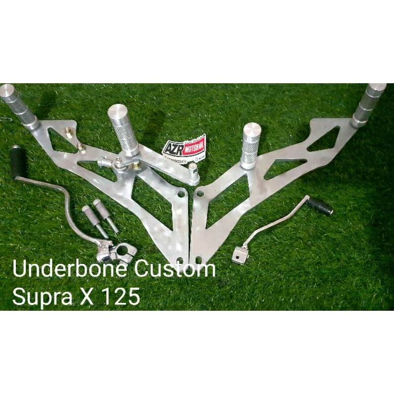 Underbone Custom supra x 125/karisma "VERSI 1 / V1" Bahan besi 8mm bukan daytona