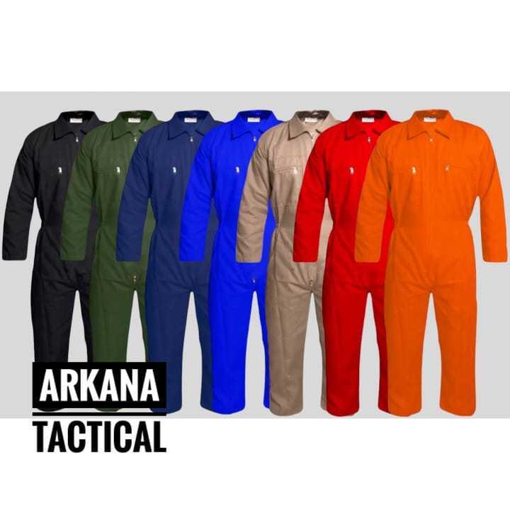 wearpack - katelpak - coverall - seragam bengkel polos