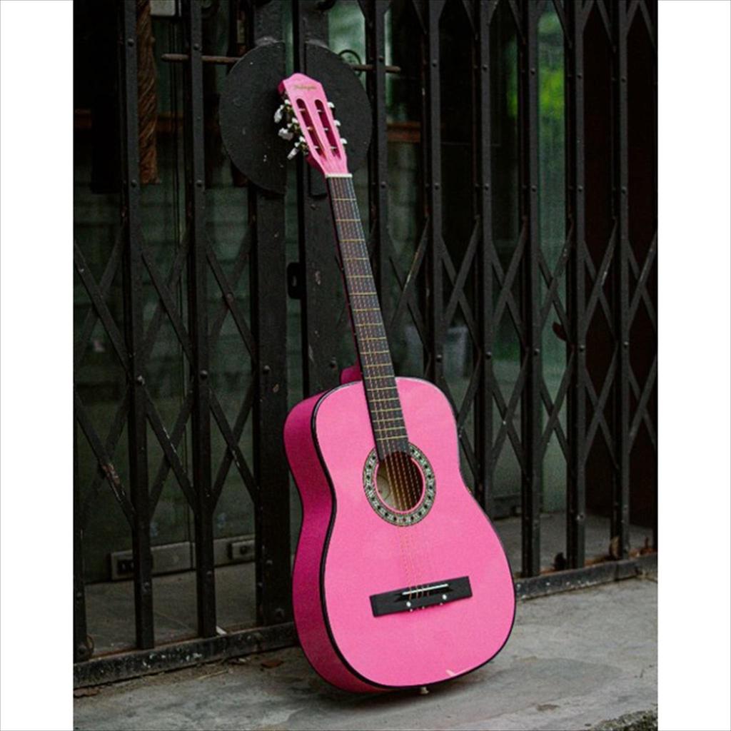 GITAR AKUSTIK MAHOGANI MG 010 A PINK