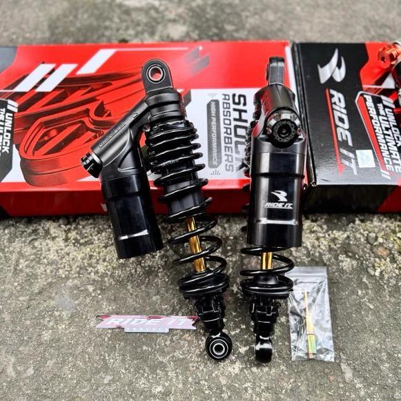 Shock Tabung Ride IT GP 277 RDC Double Klik 320 340mm Shockbreaker Belakang CB GL MP RX King Supra X