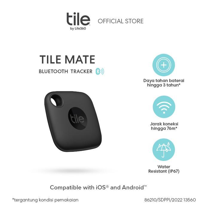 Tile Mate - Bluetooth Tracker / Pelacak Pintar - Hitam
