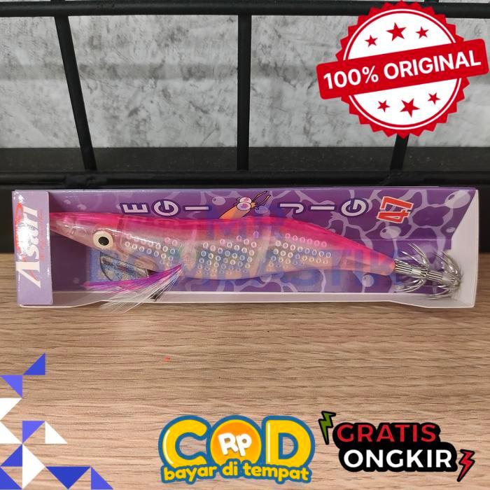 Egi Jig ASARI 47 Refect 3.5 20g Umpan Cumi - Pink -bomb