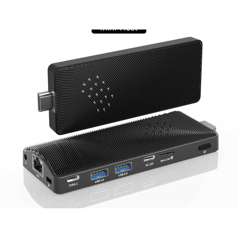 Higole PC Stick Fanless Mini PC Intel J4105 Windows 11 WiFi5 8GB 128/256GB Laptop Desktop PC HDMI 4K