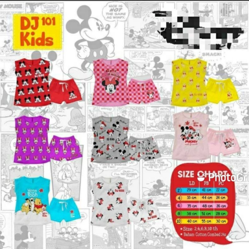 F41Stories// PREMIUM Setelan anak Perempuan DJ KIDS 2-8 Tahun