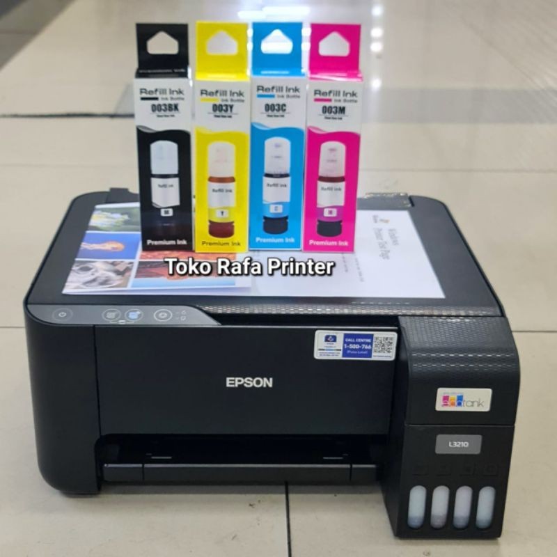 READY Printer Epson L3210 Second Print Scan Copy