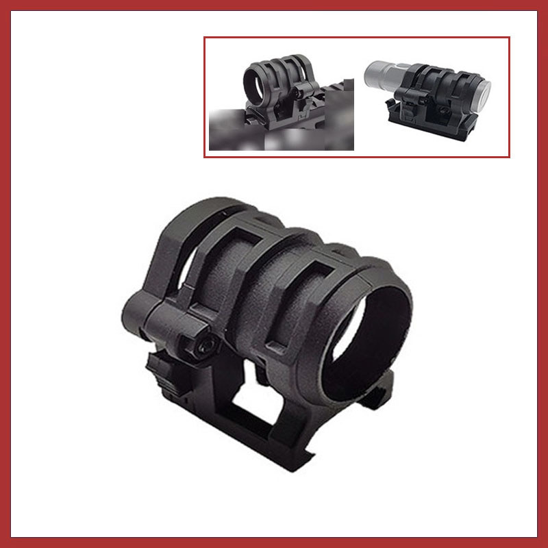 Hot Helmet Flashlight Clamp 20MM Picatinny Rail Mount Tactical Quick Detach Rail Mount Flashlight Cl