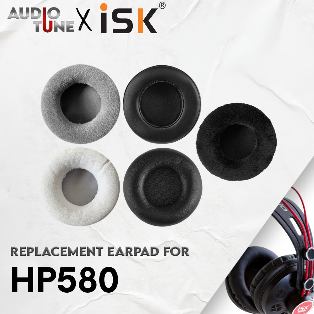 Earpad Earcup Ear Cushion ISK HP580 HP 580 HP-580 Busa Bantalan Foam