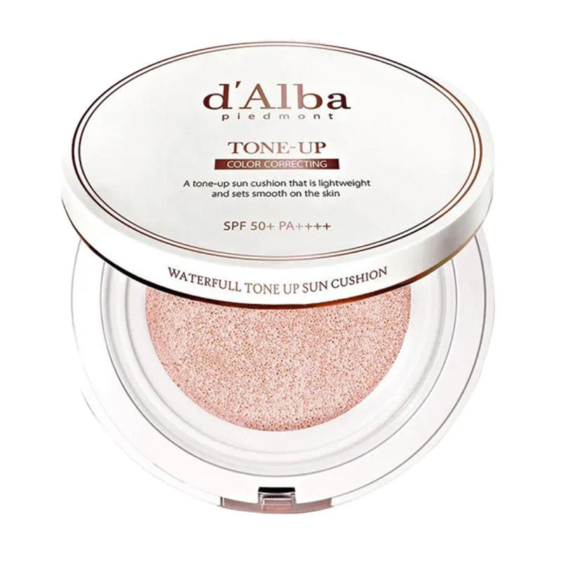 d'Alba Tone Up Color Correcting Sun Cushion SPF50+ PA++++ 15g
