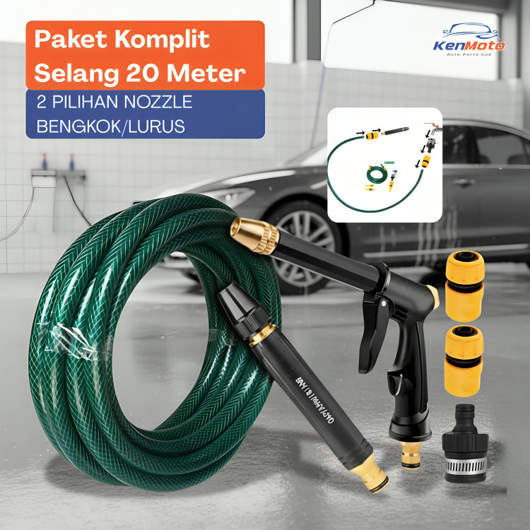 Semprotan Cuci Mobil 20 METER Komplit Semprotan Air Tanaman Selang Cuci Mobil Motor Semprotan Cuci M