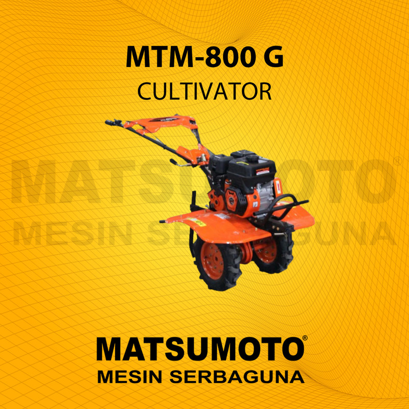 MATSUMOTO TRAKTOR MINI BAJAK TANAH KERING CULTIVATOR MTM-800 G (GARANSI RESMI)