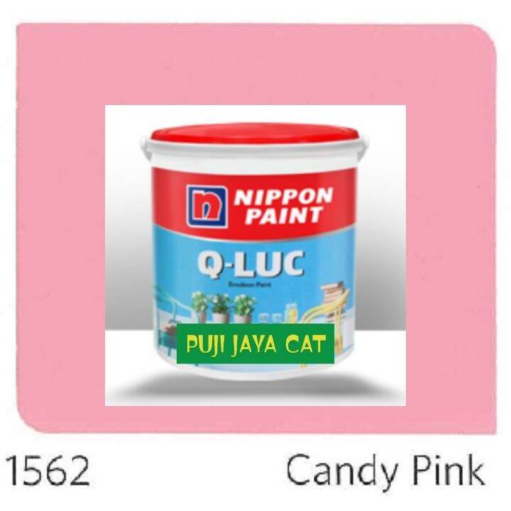 Q Luc 1562  Candy Pink 4.5kg (1gln) Cat tembok Nippon paint