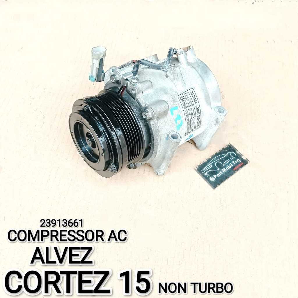 READY Kompresor Compresor Ac Wuling Alvez = Cortez 15 1500cc Non Turbo 23913661 Copotan