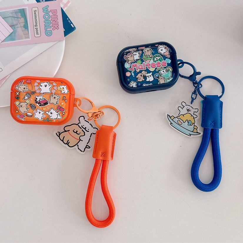 Casing AirPods untuk iPhone AirPods Pro3 AirPods Pro2 AirPods 3 AirPods 1 2 AirPods 4 Casing Earphon