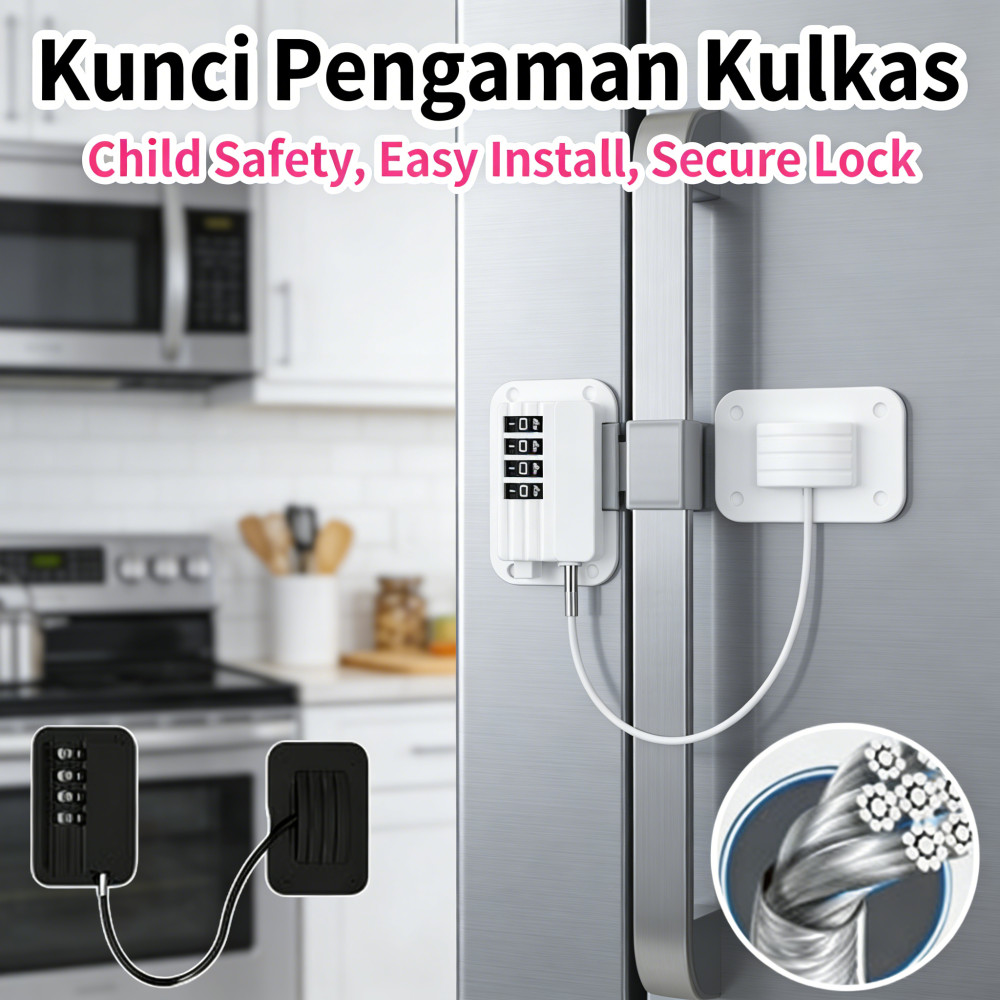 Kunci Jendela Kulkas Kunci Bayi Kunci Kunci Laci Kulkas Pengaman