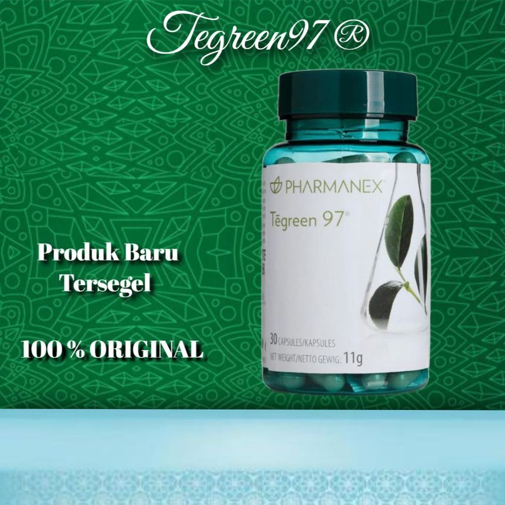 Teagreen Isi 30 dan 120 Kapsul Ori Segel ED 06/26 NU Skin 97 TeGreen97 ORI Suplement Diet Detoks TeG