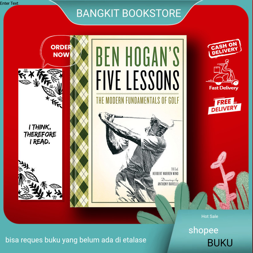 bukuBen Hogan's Five Lessons - Ben Hogan (English)