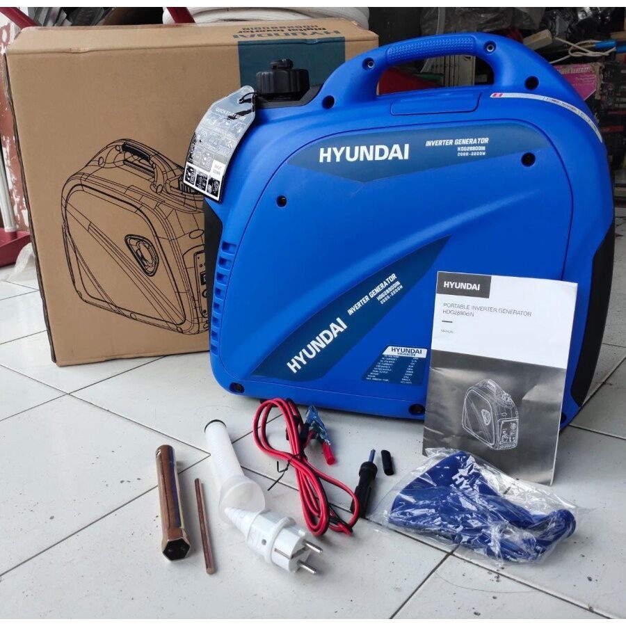 genset super silent 2000 watt Hyundai HDG2880 ori