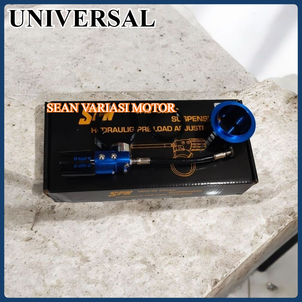 TERBARU PRELOAD ADJUSTER SHOCK HIDROLIK CNC SPN ORIGINAL PRELOAD SHOCK HIDROLIK NITROGEN Preload Adj