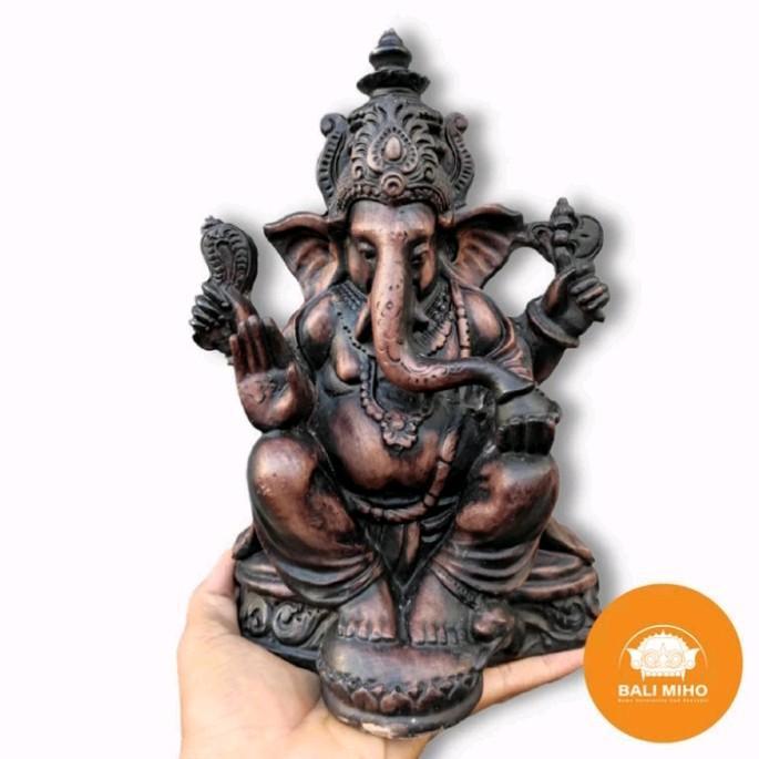 Patung Ganesha 25 cm - Patung Resin - patung Ganesha Resin - Antik