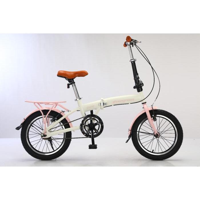 Sepeda Anak/Dewasa - Sepeda Lipat Evergreen 16 Lipat 1 Speed NEW