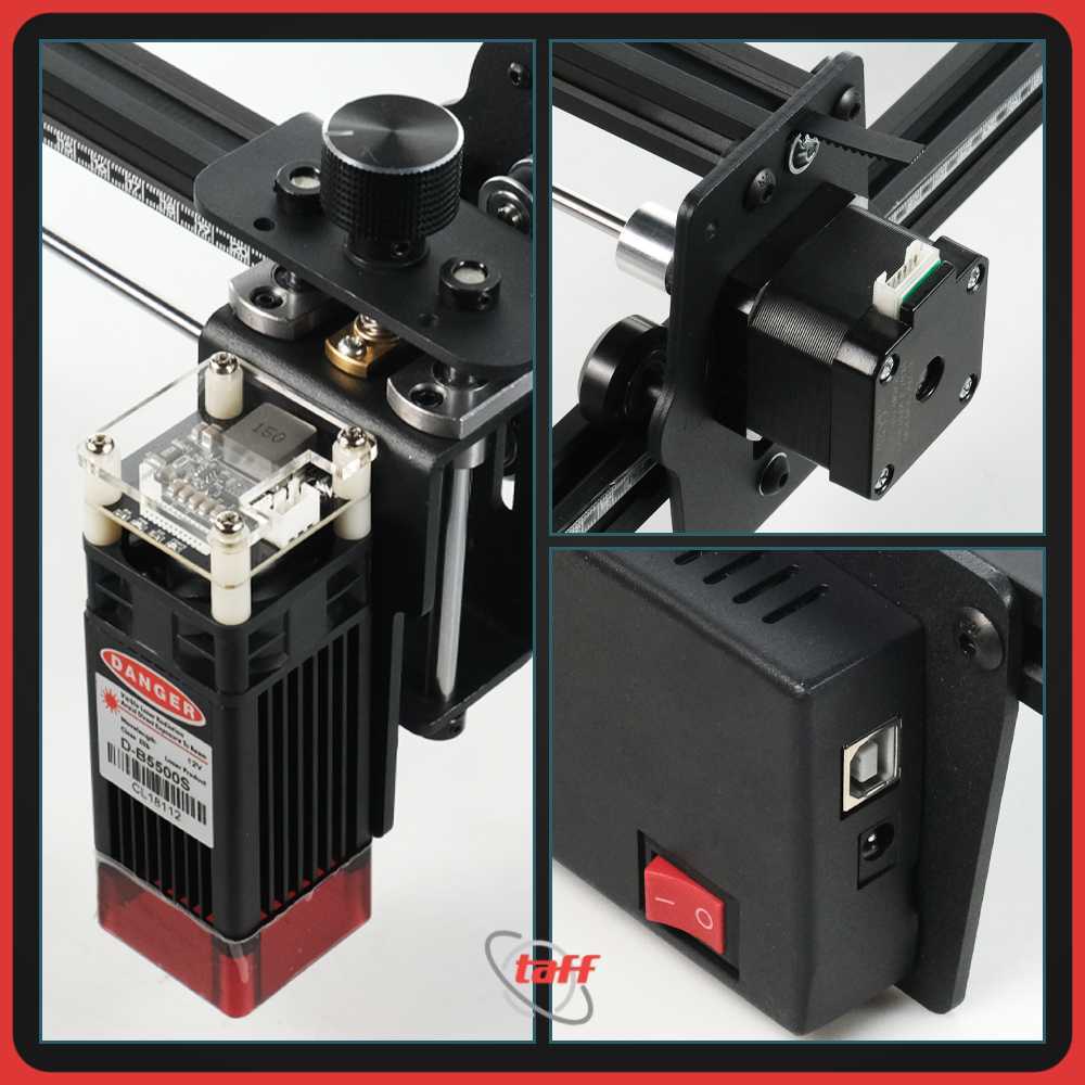 DIY Laser Engraving Machine CNC 2-Axis 445nm - LE400