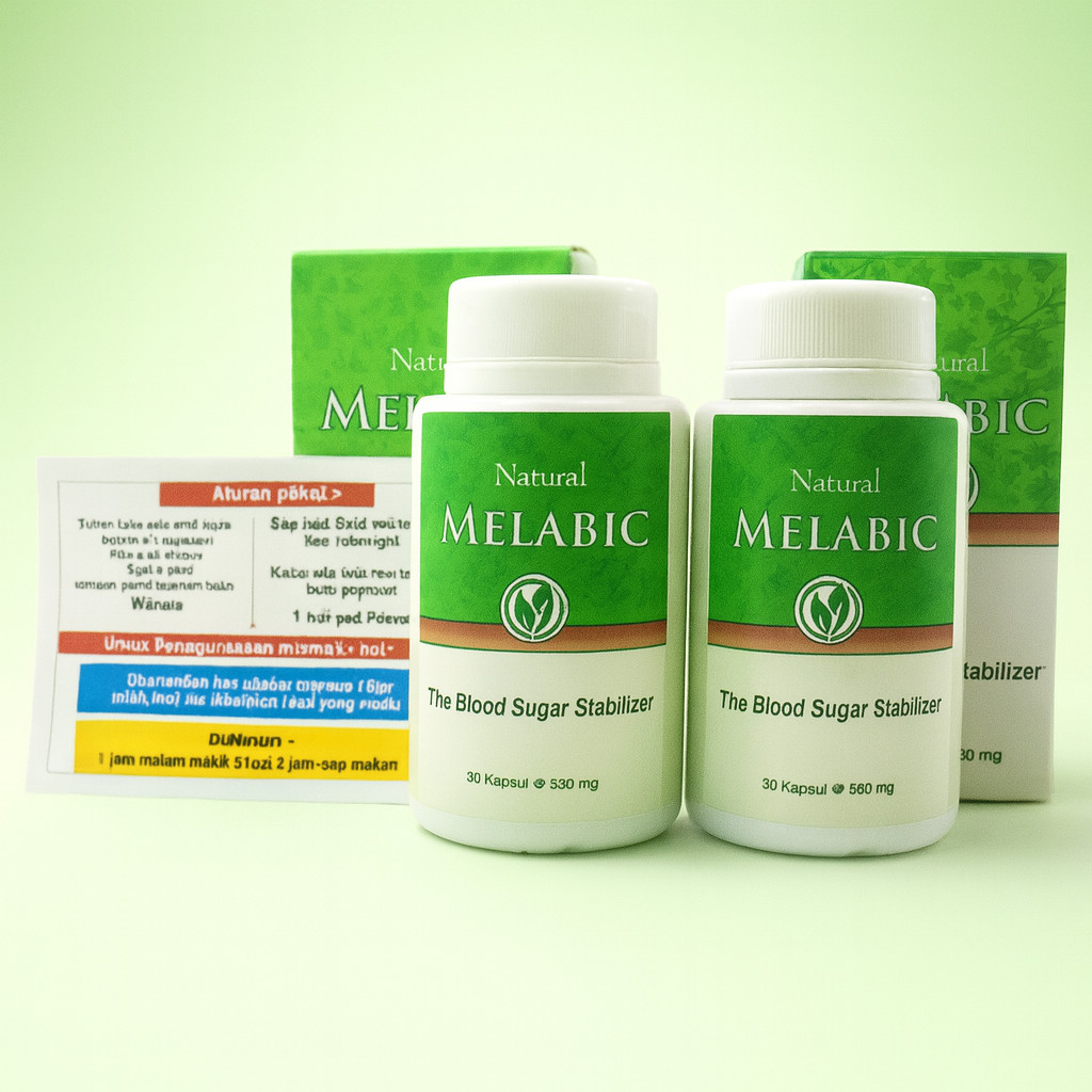 OBAT KENCING MANIS MELABIC Asli Original Obat Diabetes Herbal Menurunkan Kadar Gula Darah