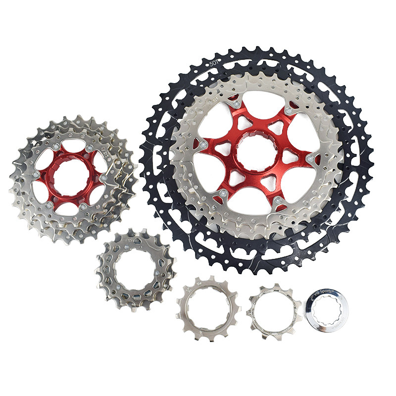 MTB 8 9 10 11 12 Speed Cassette Wide Ratio Freewheel Mountain Bicycle Sprockets 11-40T 42T 46T 50T 5