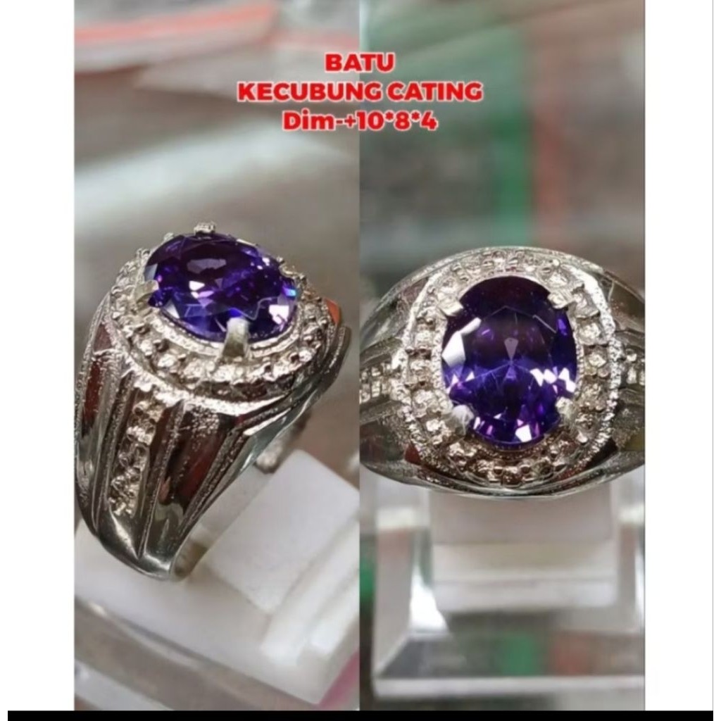 kecubung Kalimantan cutting eing alpaka