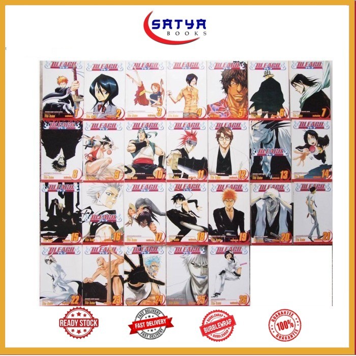 Manga Bleach, 74 Books series (English)