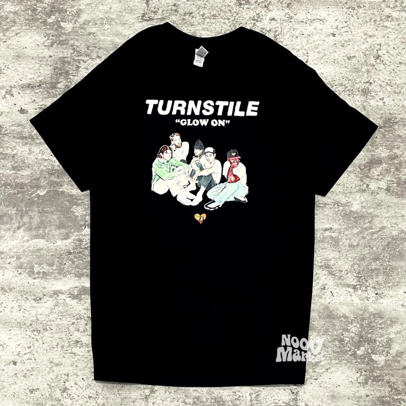 ORI TURNSTILE - GLOW ON TSHIRT - BLACK | OFFICIAL MERCHANDISE