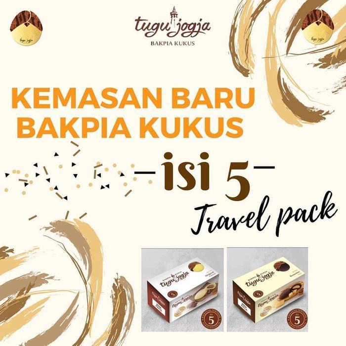 Bakpia kukus Tugu Jogja Isi 5 Mini Pack Oleh Oleh Khas Jogja - Ori Strawberry