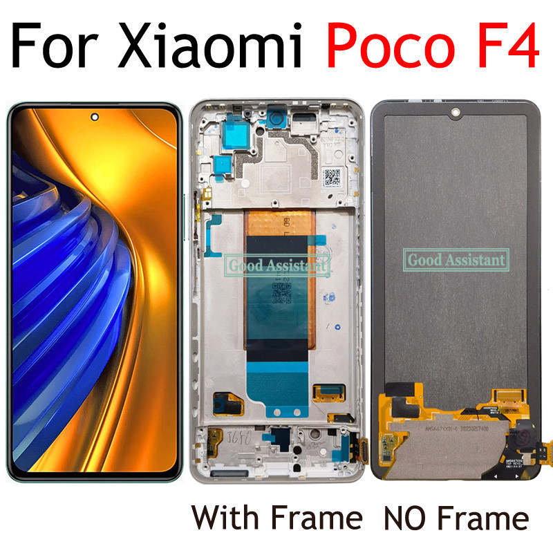 6.67 In Amoled / TFT For Xiaomi Poco F4 PocoF4 LCD Display Tou Screen Digitizer Assembly Replacement