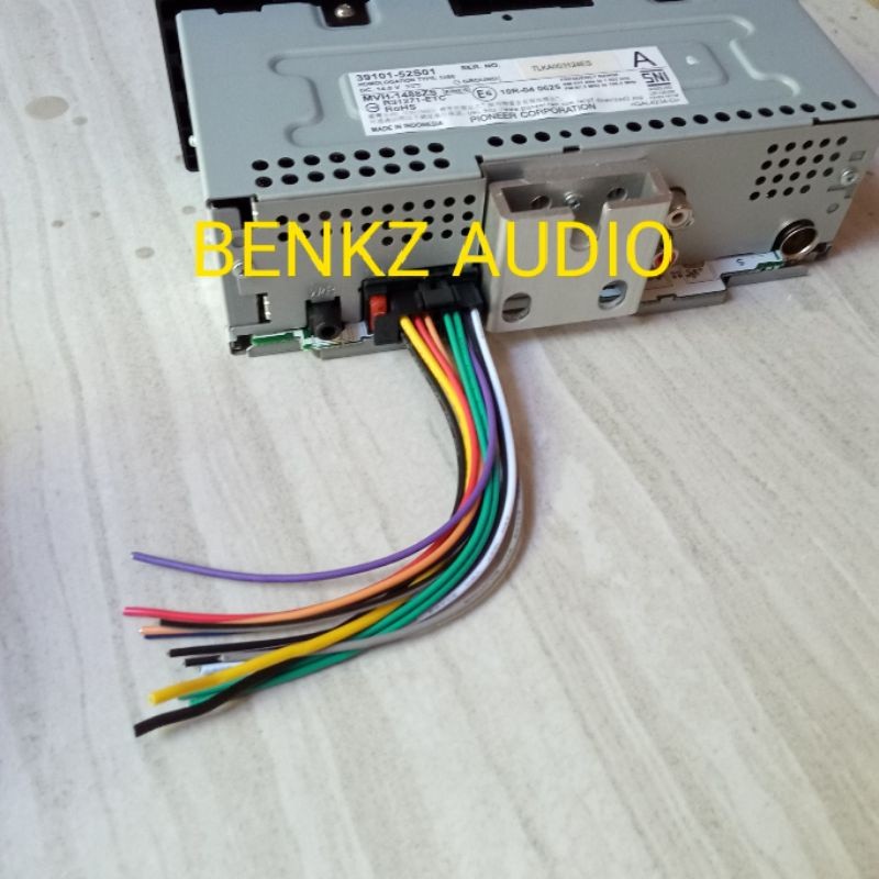 Terbaru Kabel soket head unit radio tape pioneer MVH-1488ZS bawaan New Carry