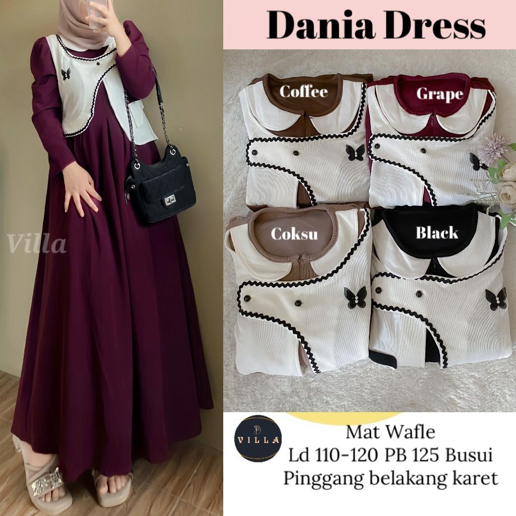 BISA  GAMIS AGISTA    NARA   DANIA SULTANA #2   GILDA DRESS  REALPIC  VILLA    NANIA alya store adag