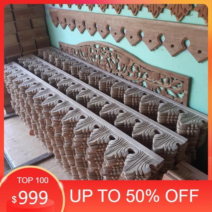 PROMO TERMURAH Ornamen Ukir Ornamen Tebeng ListPlang Dekorasi Rumah GARAPAN UKIRAN HALUS murah pol