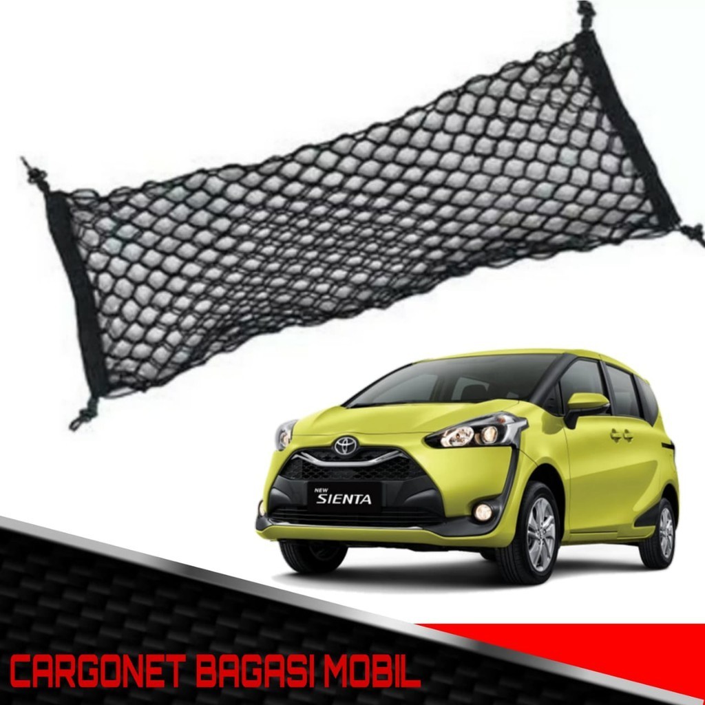 K61 Cargo Net Jaring Bagasi Double Mobil toyota sienta avanza agya yaris etios valco veloz raize rus
