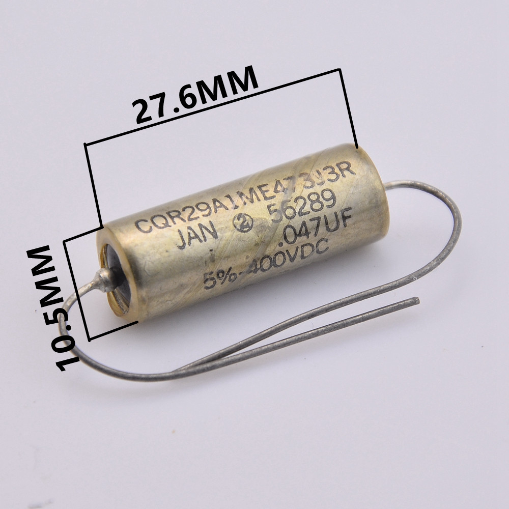 JAN 0047UF 400V Tone Oil Capacitor ( paper in oil capacitor ) For Electric Guitar Bass