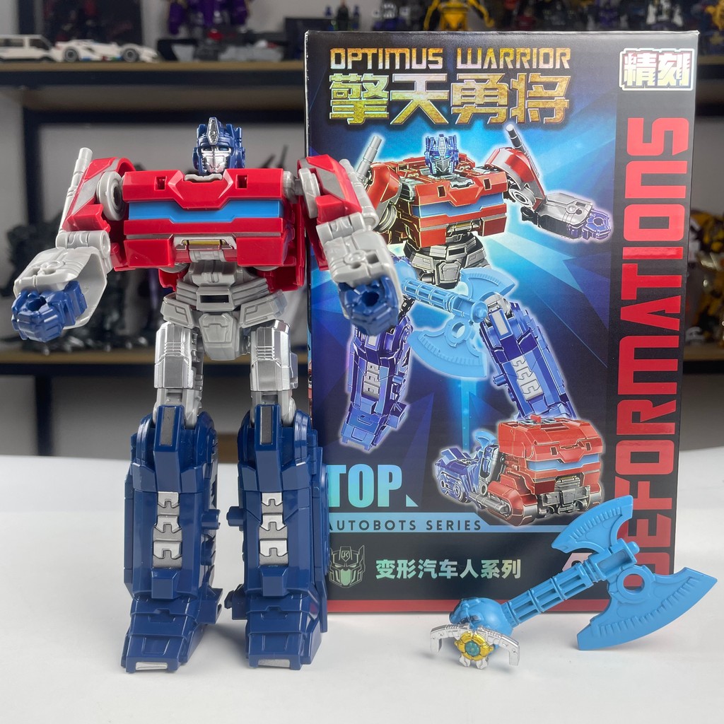 JK10 19CM Transformation  OP Commander Third Form Model Action Figure Robot Collection Gift Original