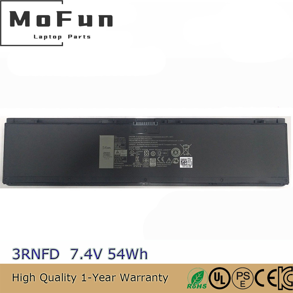Original 3RNFD 7.4V 54Wh Laptop Battery for Dell Latitude 14 7000 E7440 E7450 E7420 5K1GW F38HT
