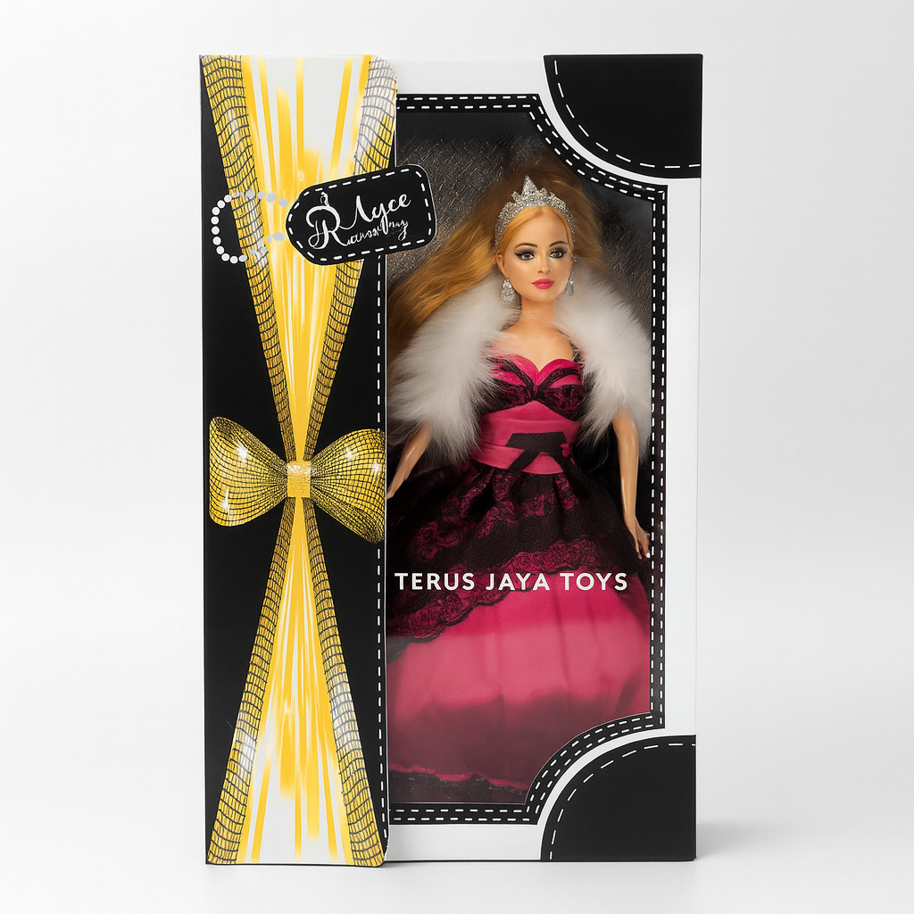 TOYVERSE Mainan Boneka Fleksibel Anak – Kaki & Tangan Bisa Ditekuk