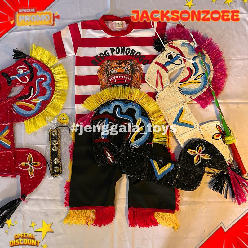 Baju Jaranan Full Set Anak Tk Baju Kuda Lumping Anak TRENDING 