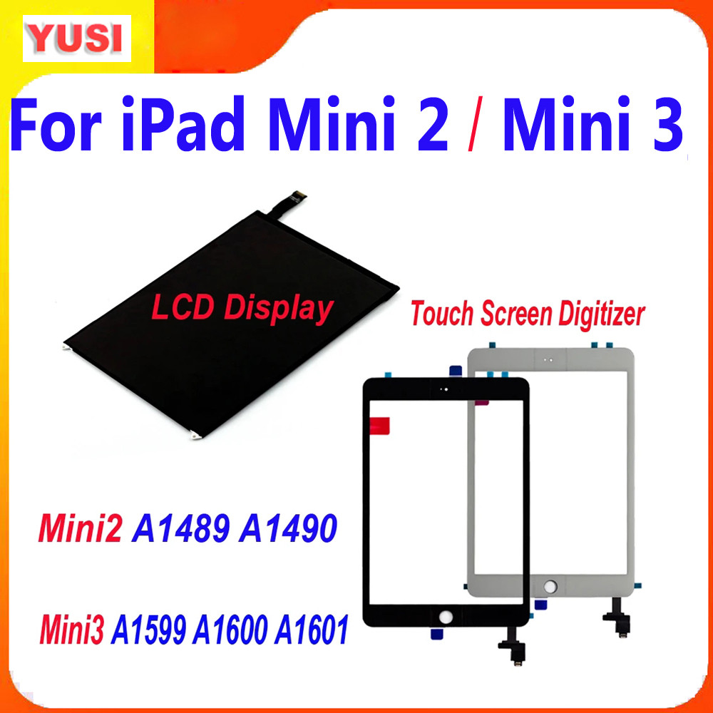 AAA+ 7.9" For iPad Mini 2 Mini 3 Gen Retina LCD splay Mini2 A1489 A1490 Mini3 A1599 A1600 A1601 LCD 